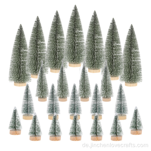 Weihnachtsdekoration strahlte Mini -Weihnachtsbaumschmuck